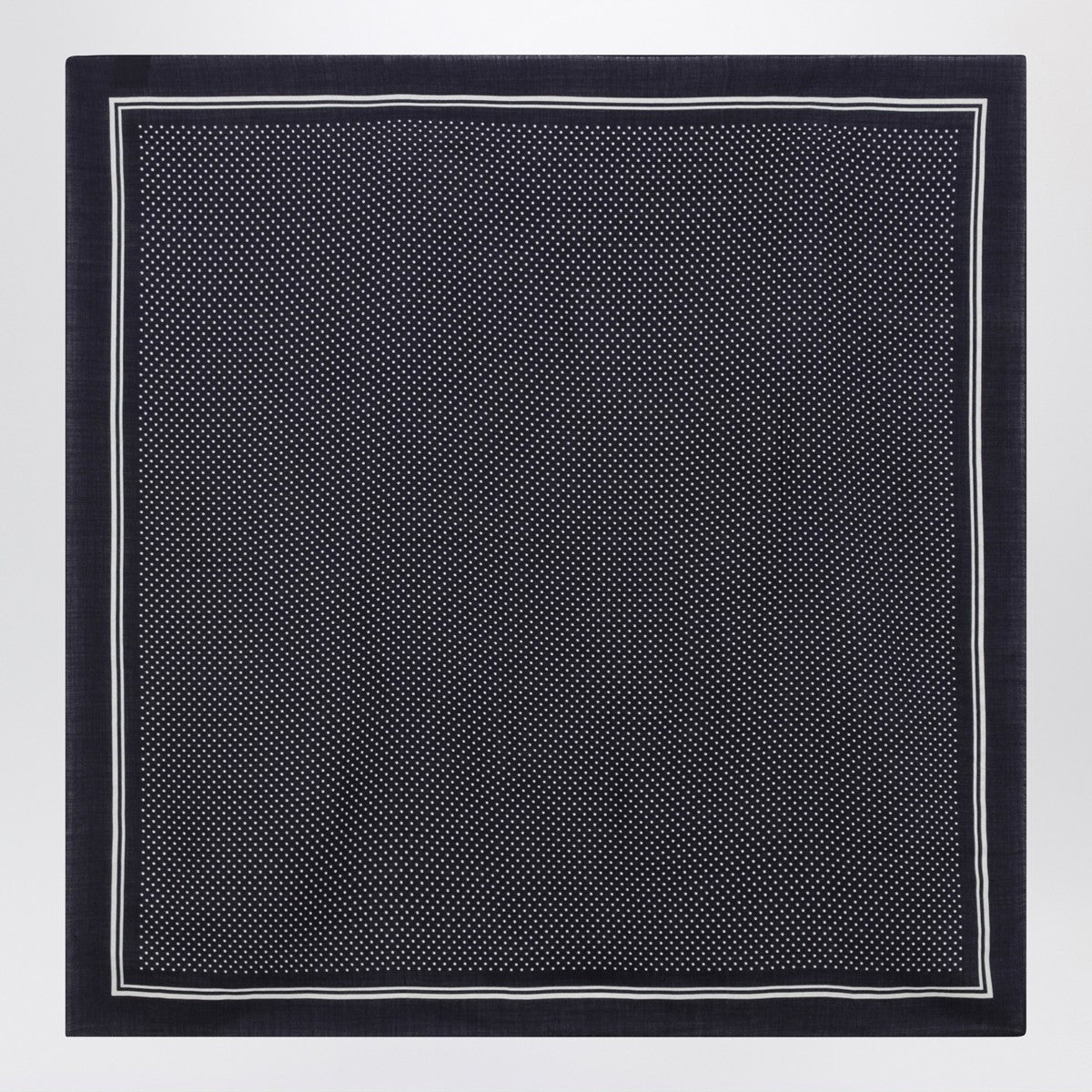 Destin Navy blue wool polka-dot bandana Destin 
