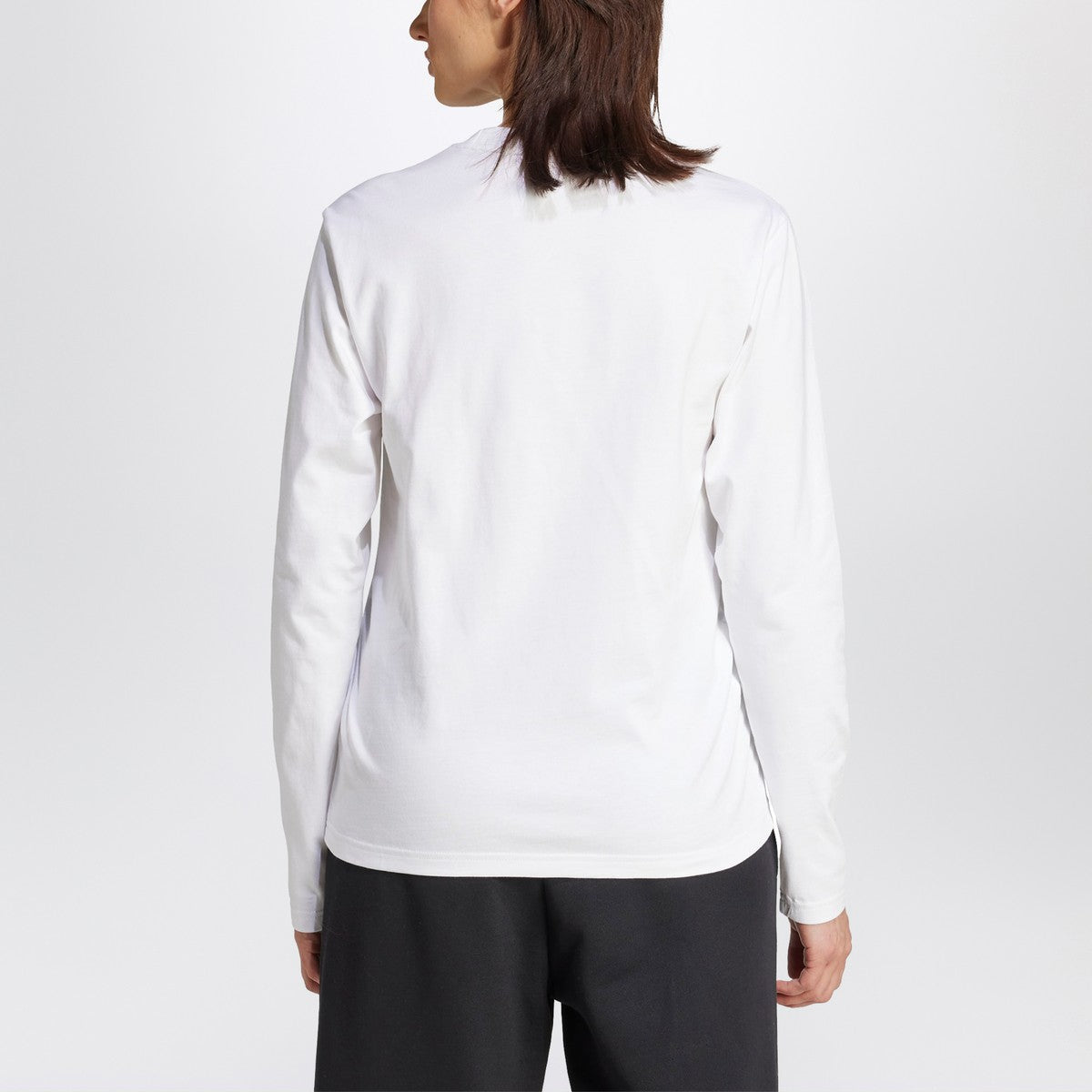adidas Originals White long-sleeved Essentials T-shirt adidas Originals 