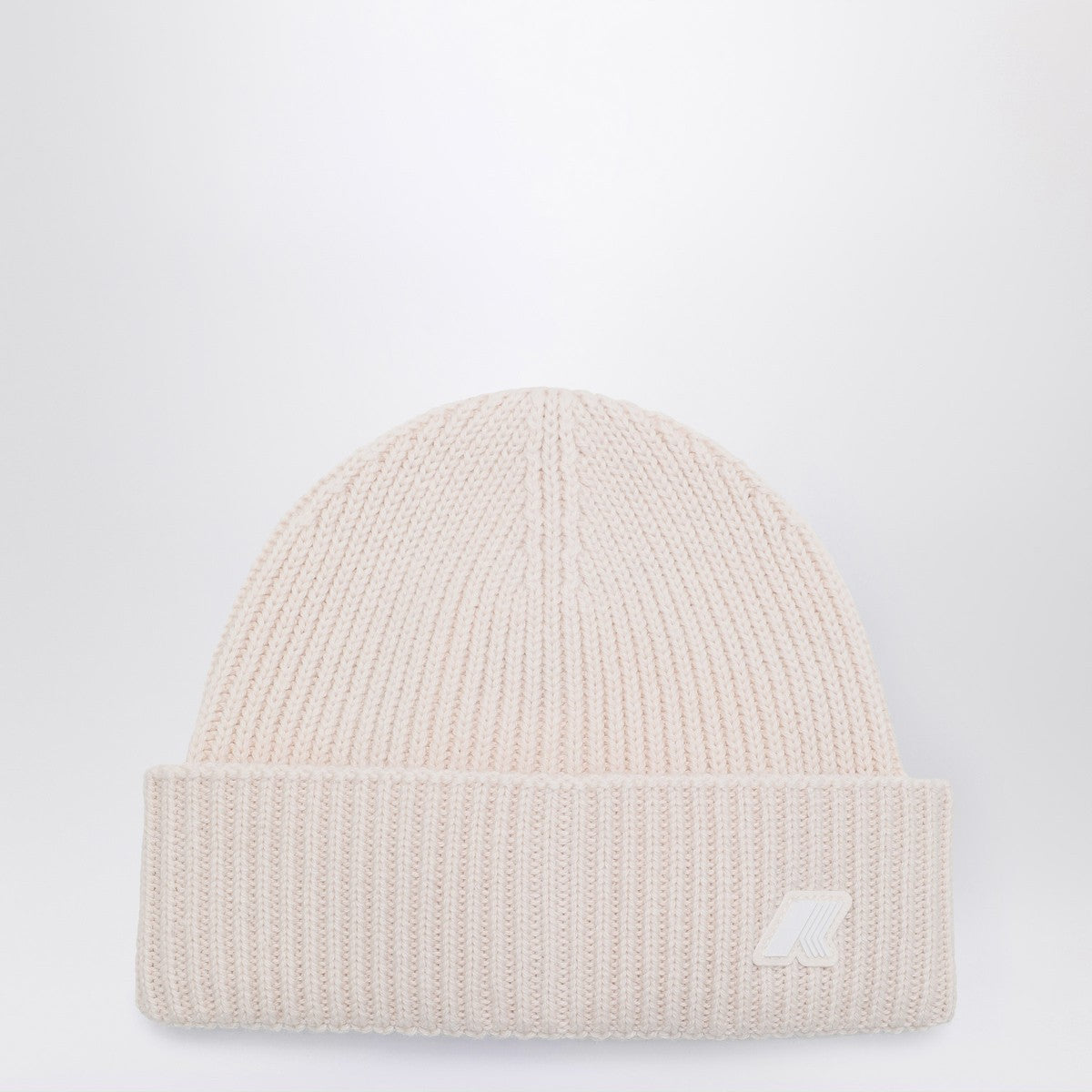 K-Way Brice beanie in gardenia white melange K-Way 