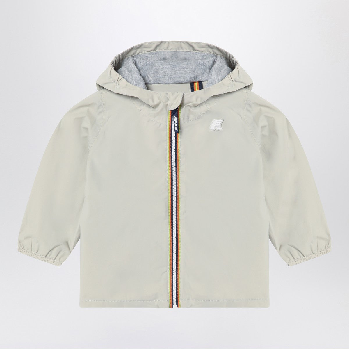 K-Way Jack Beige Jacket in Waterproof Nylon K-Way 