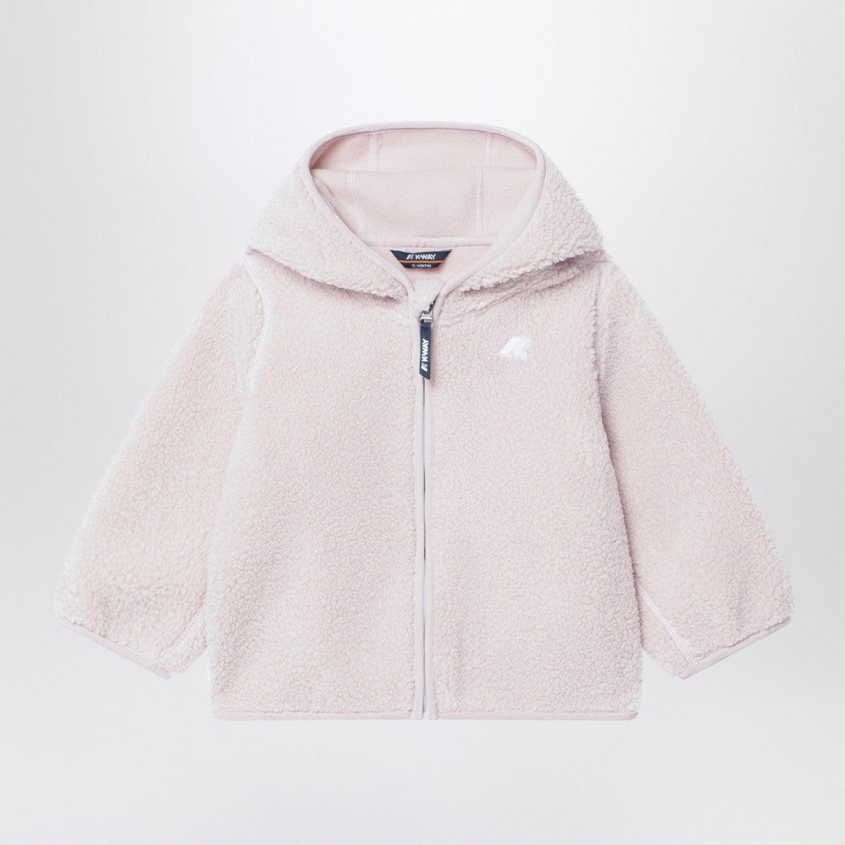 K-Way Pink fleece hoodie K-Way 