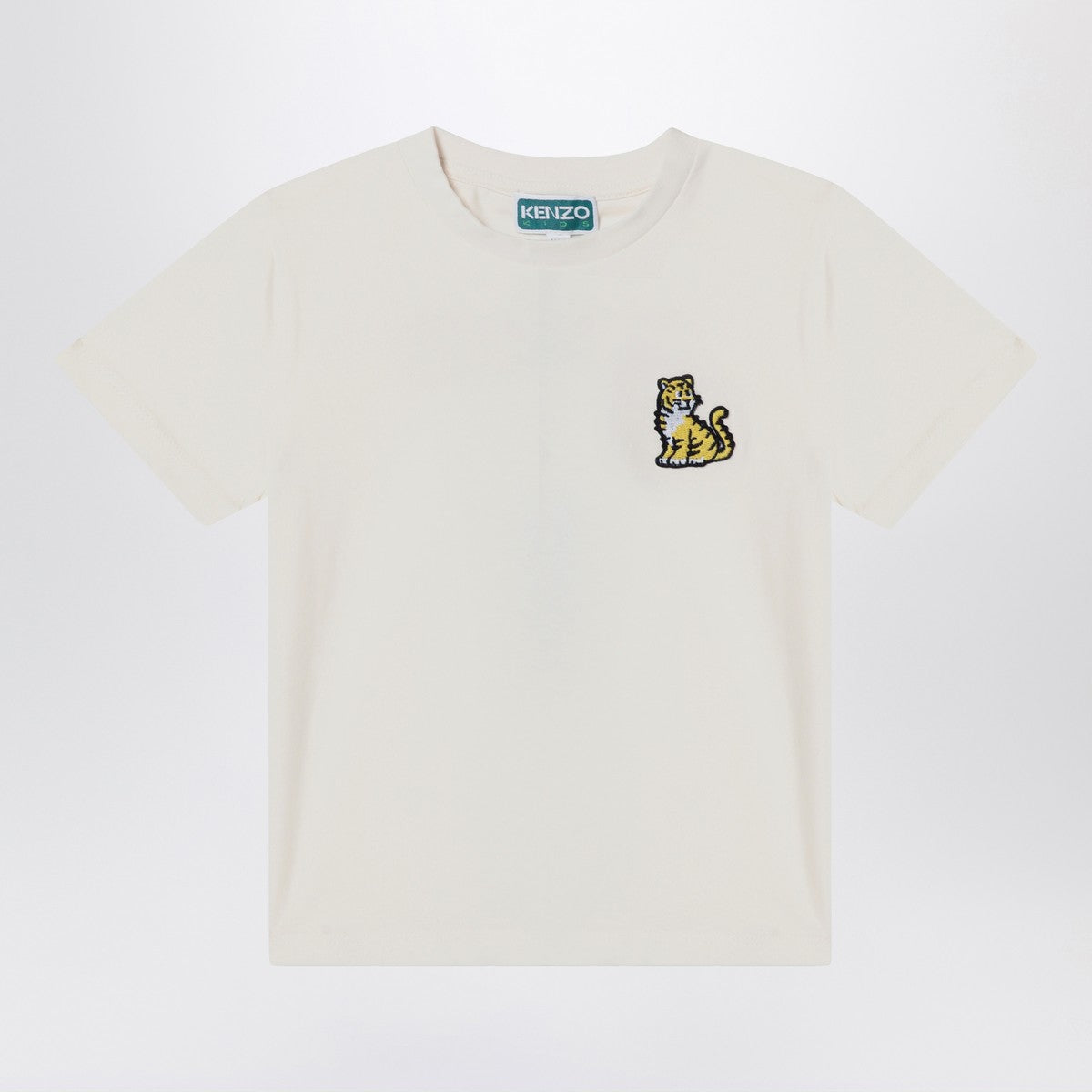 KENZO White t-shirt with printed logo Kenzo 