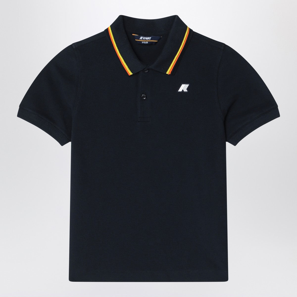 K-Way Jude blue polo in cotton piqué K-Way 