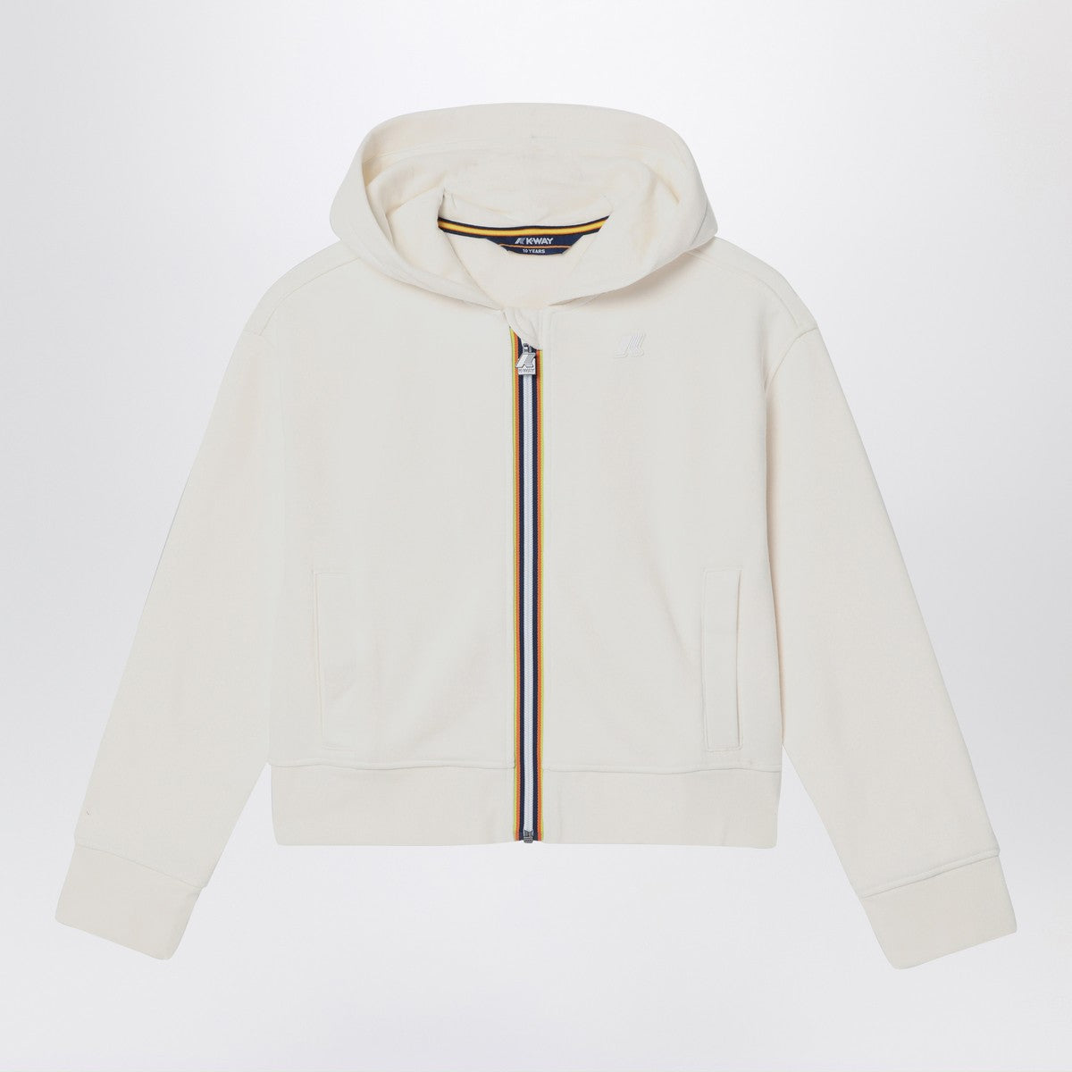 K-Way Divine white hooded sweatshirt K-Way 