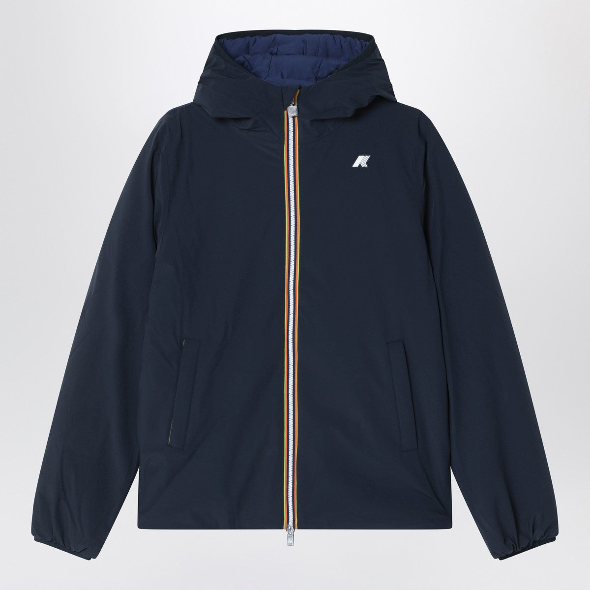 K-Way Reversible Jack jacket in blue/cobalt blue K-Way 