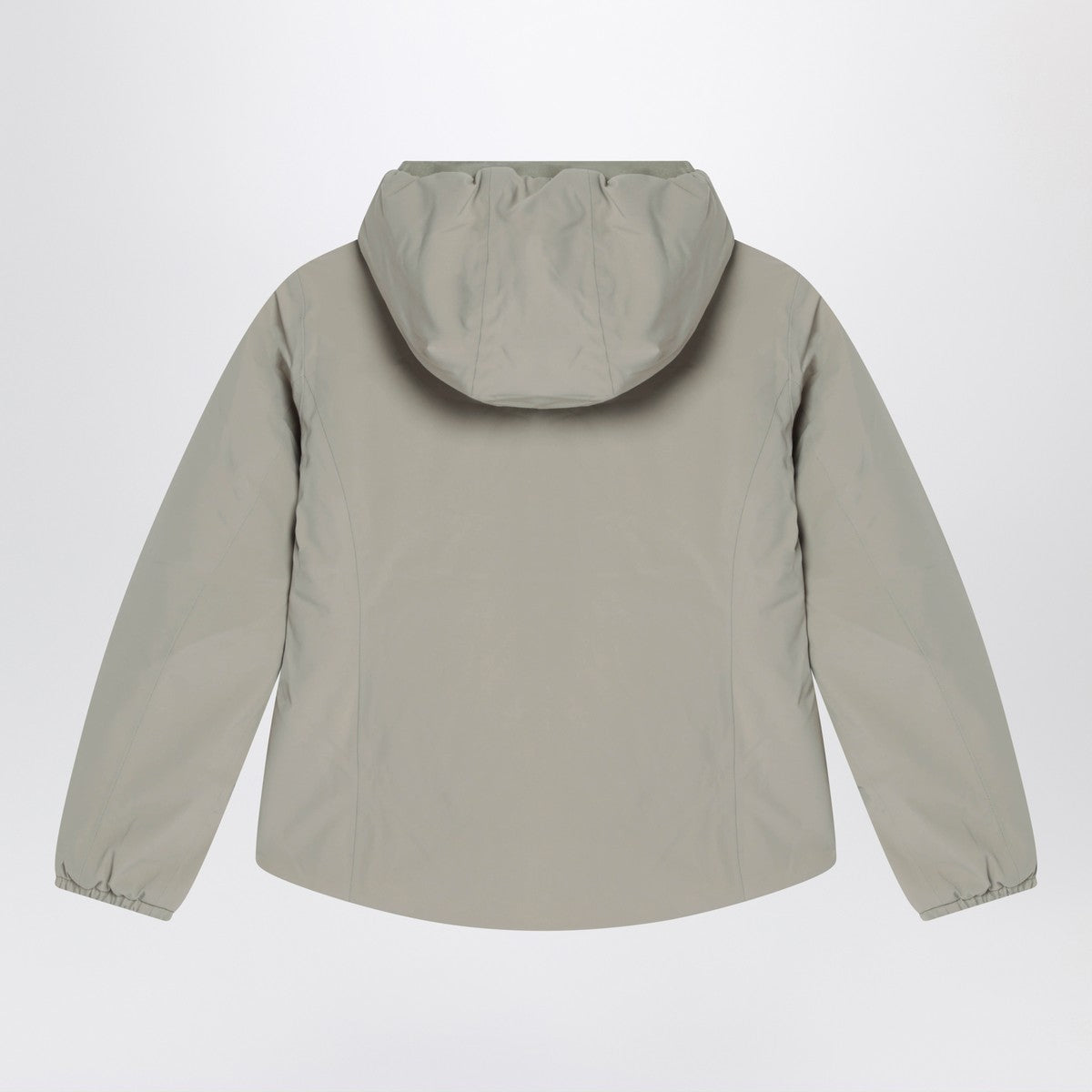 K-Way Reversible Lily Warm jacket in green/gardenia white K-Way 