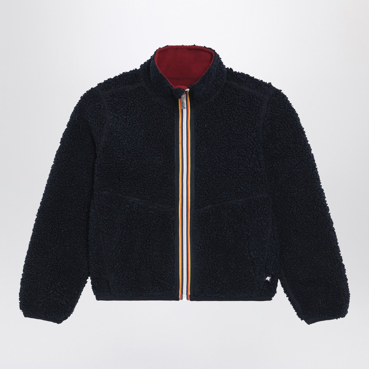 K-Way Pascal reversible sherpa jacket blue/red K-Way 