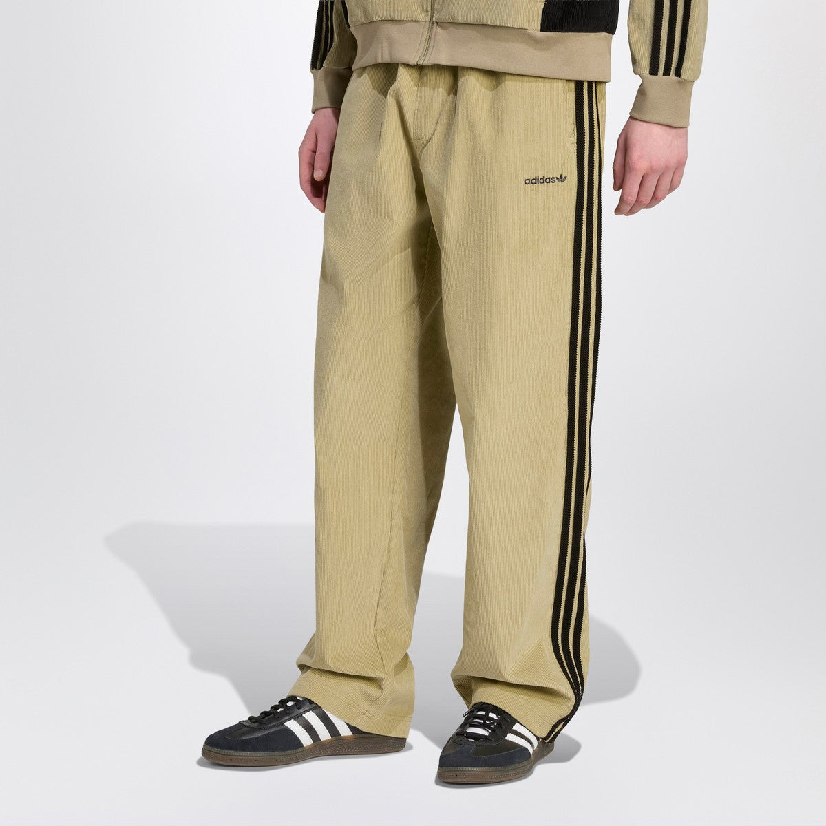 adidas Originals Orbit Green/Black corduroy trousers adidas Originals 