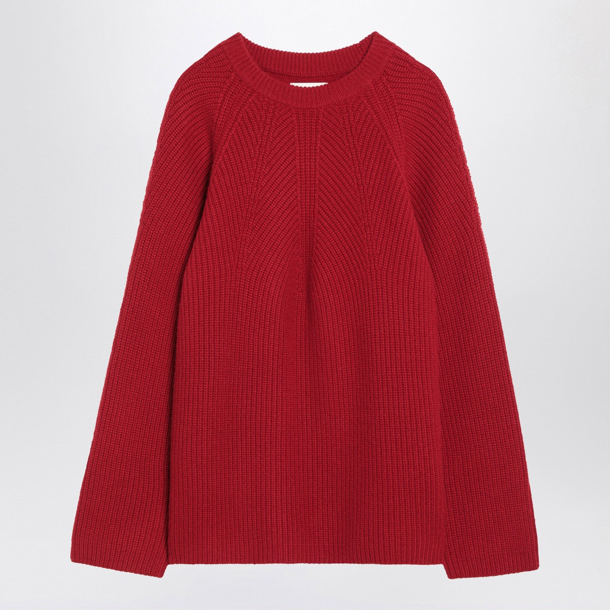 LouLou De Saison Kara burgundy cashmere jumper LouLou De Saison 