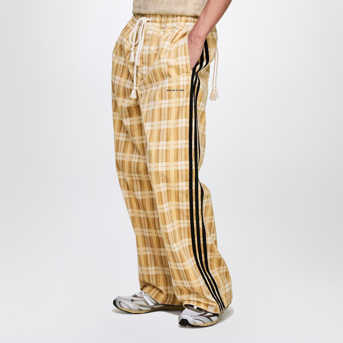adidas Statement Checked pants Song For The Mute ADI006 adidas Statement 