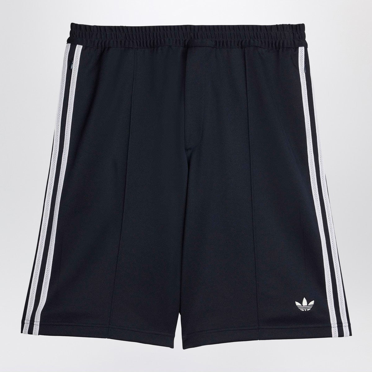 adidas by Wales Bonner Navy blue oversized stretch twill Bermuda shorts adidas by Wales Bonner 