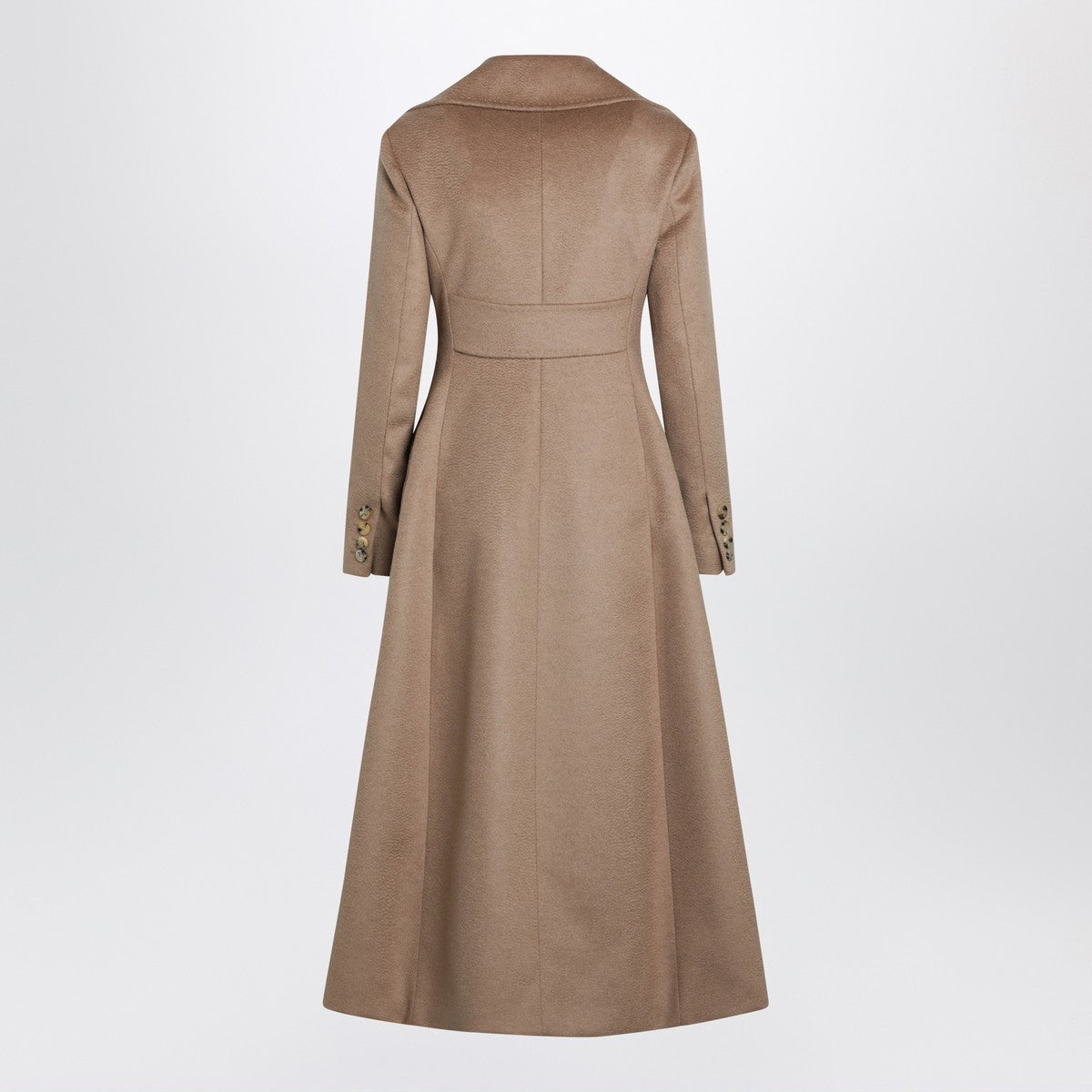 Max Mara Camel long double-breasted coat Max Mara 