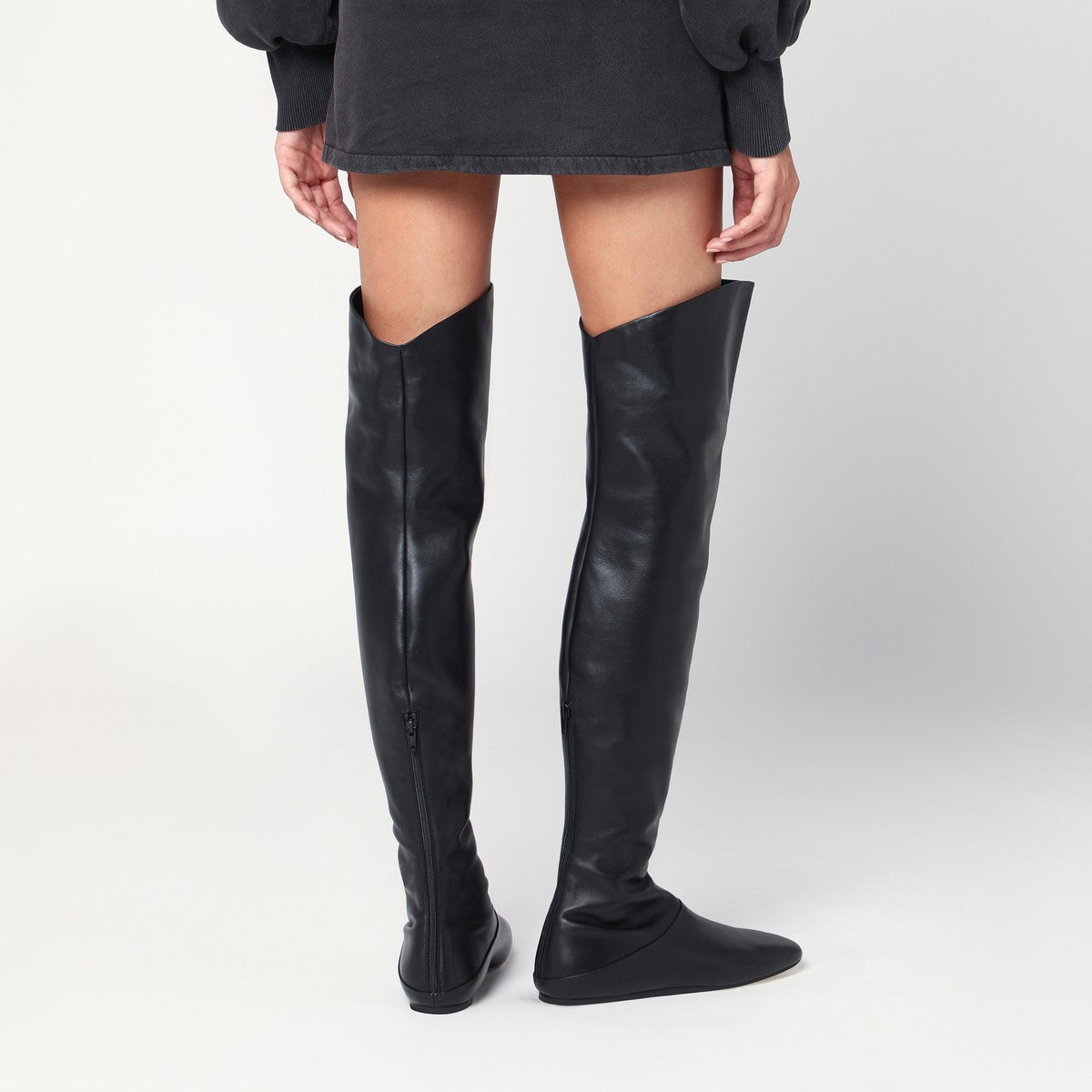 Le Monde Béryl Black tall Luna boots Le Monde Béryl 