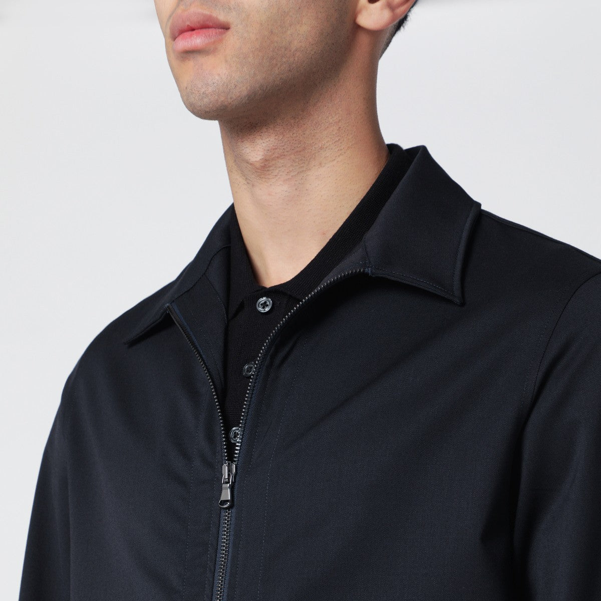 Santaniello Blue wool-blend suit Santaniello 