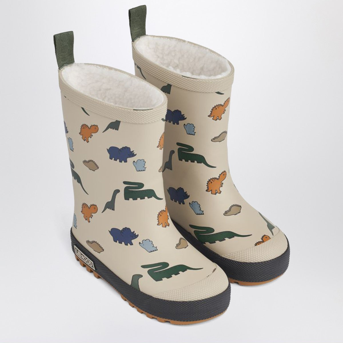 Liewood Mason thermal rain boots Dinosaurs/Mist Liewood 