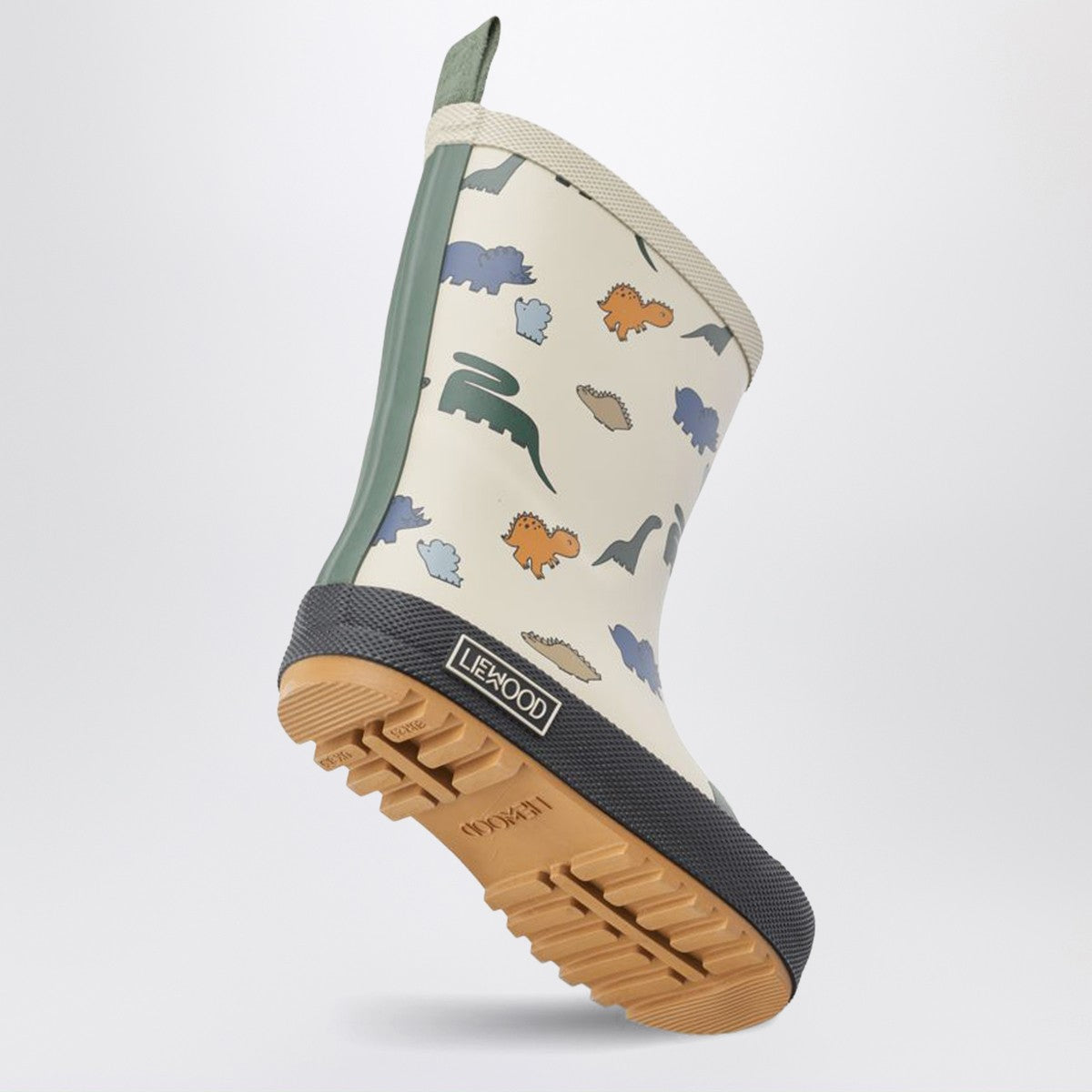 Liewood Mason thermal rain boots Dinosaurs/Mist Liewood 