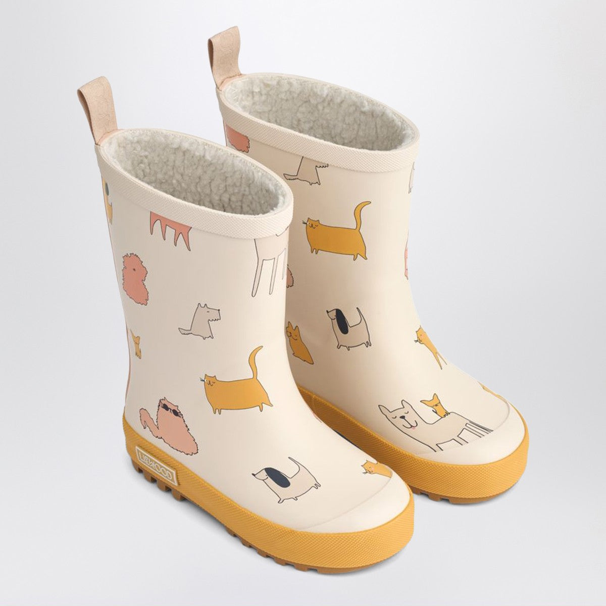 Liewood Mason thermal rain boots Cats and Dogs/Sandy Liewood 