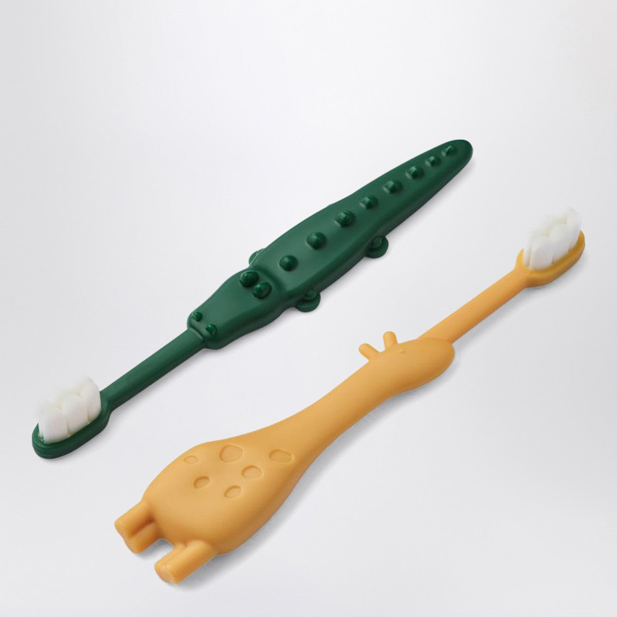 Liewood Set of two Fabio toothbrushes in yellow/green Liewood 