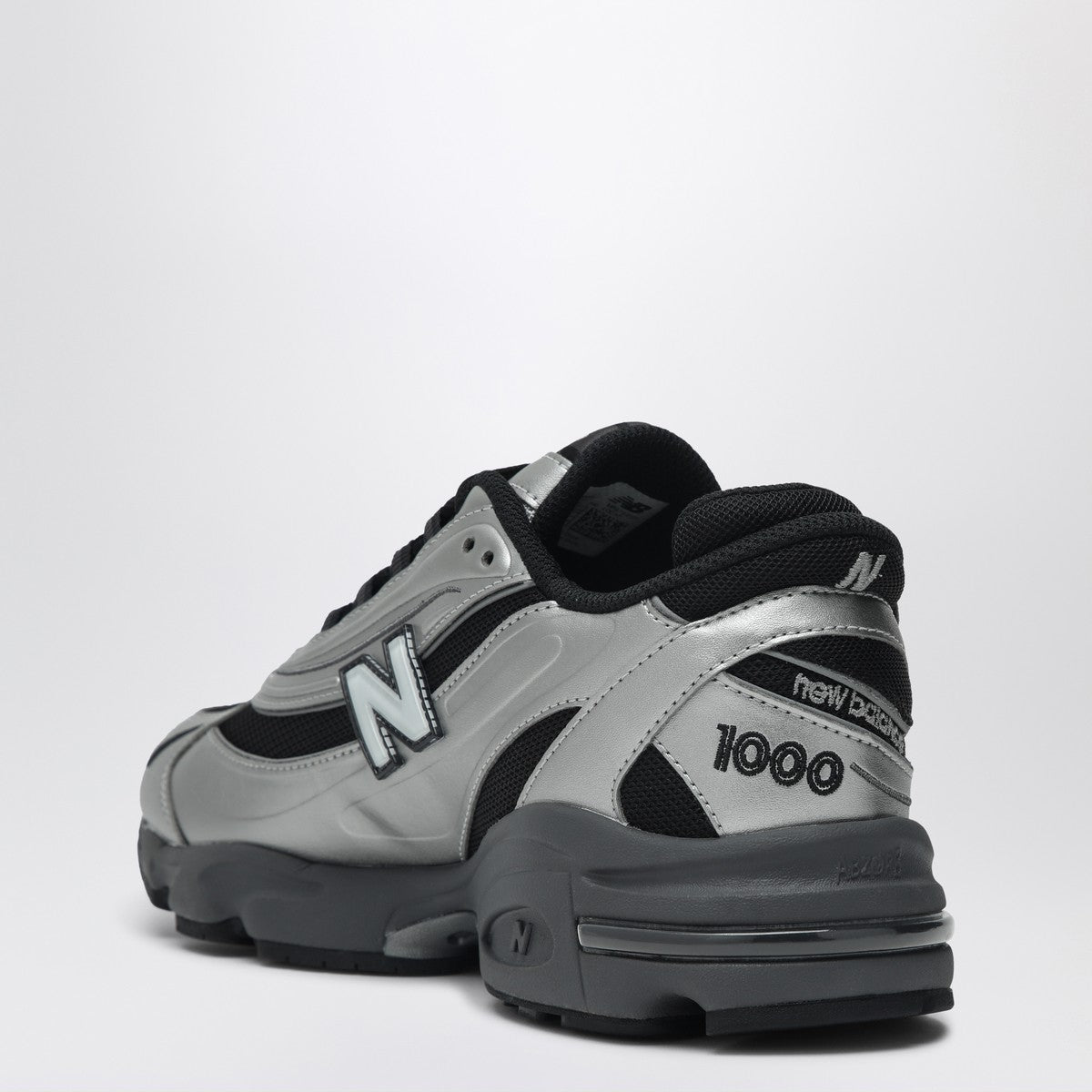 New Balance Sneakers 1000 SL in metallic silver leather New Balance 