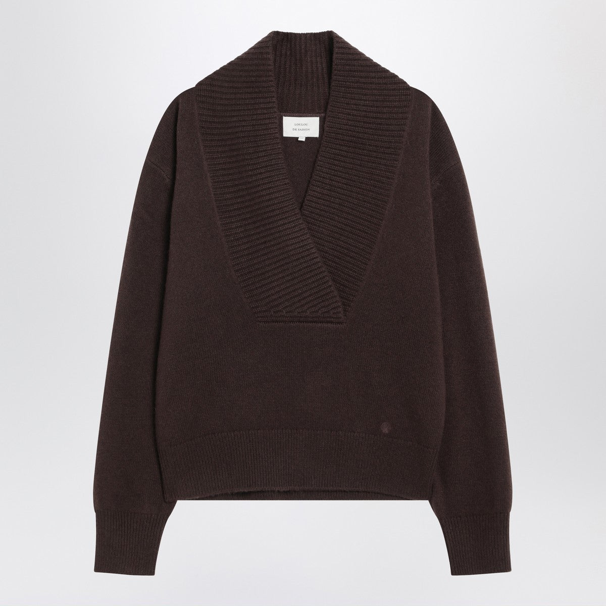 LouLou De Saison Brown cashmere sweater LouLou De Saison 