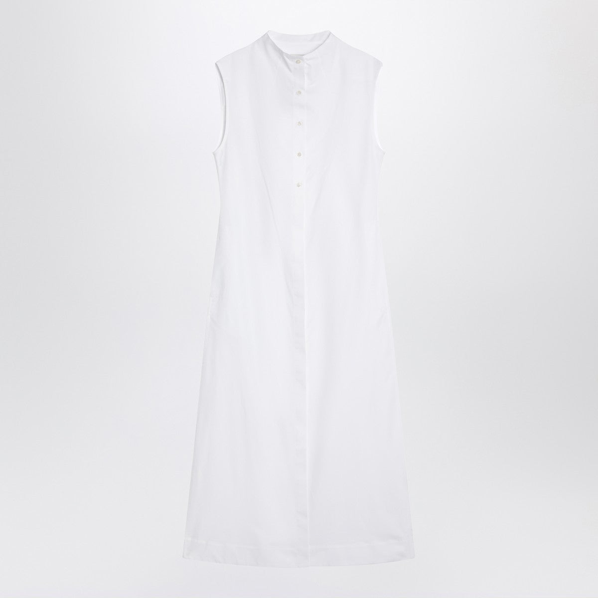 LouLou De Saison White shirt dress in cotton LouLou De Saison 