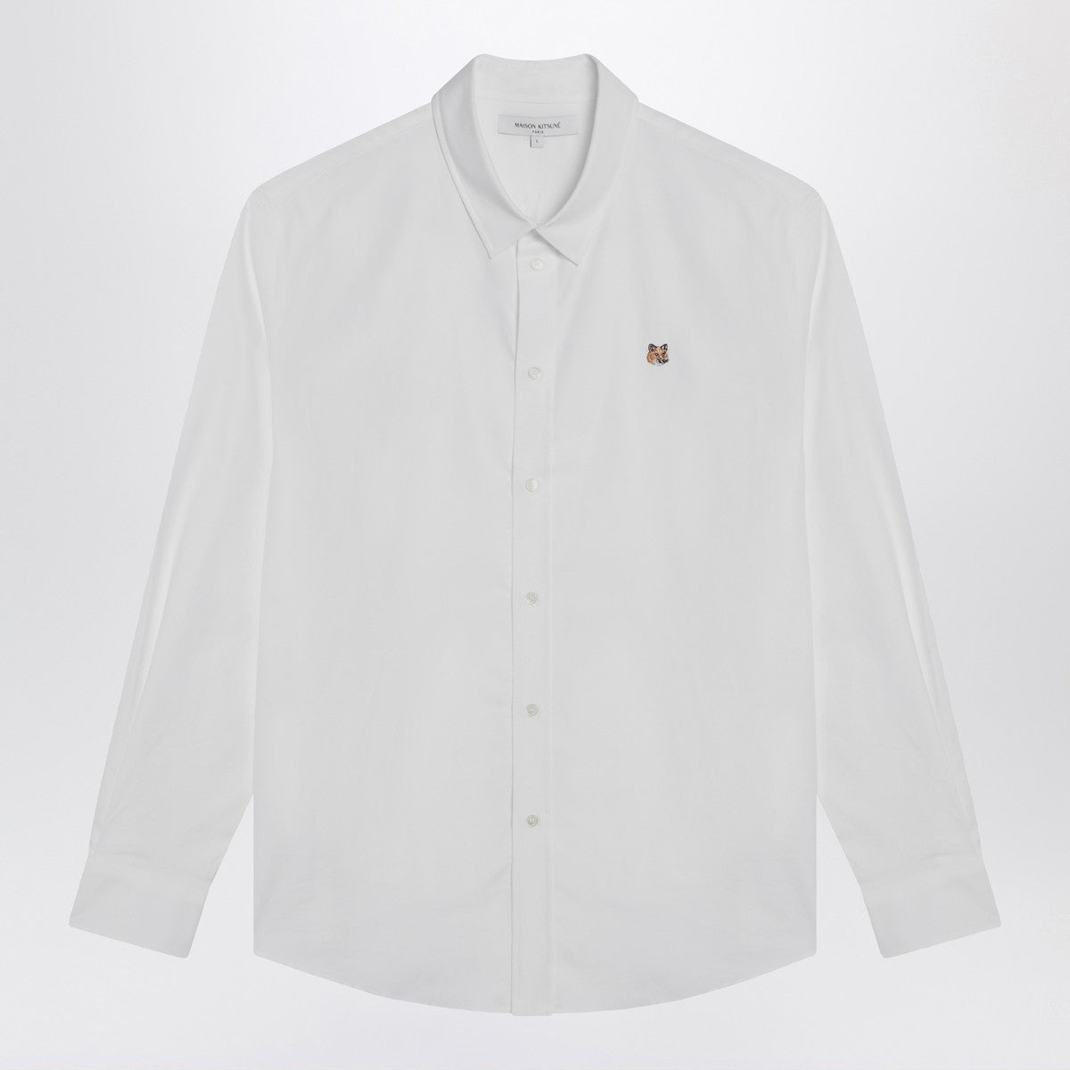 Maison Kitsuné White cotton shirt Maison Kitsuné 