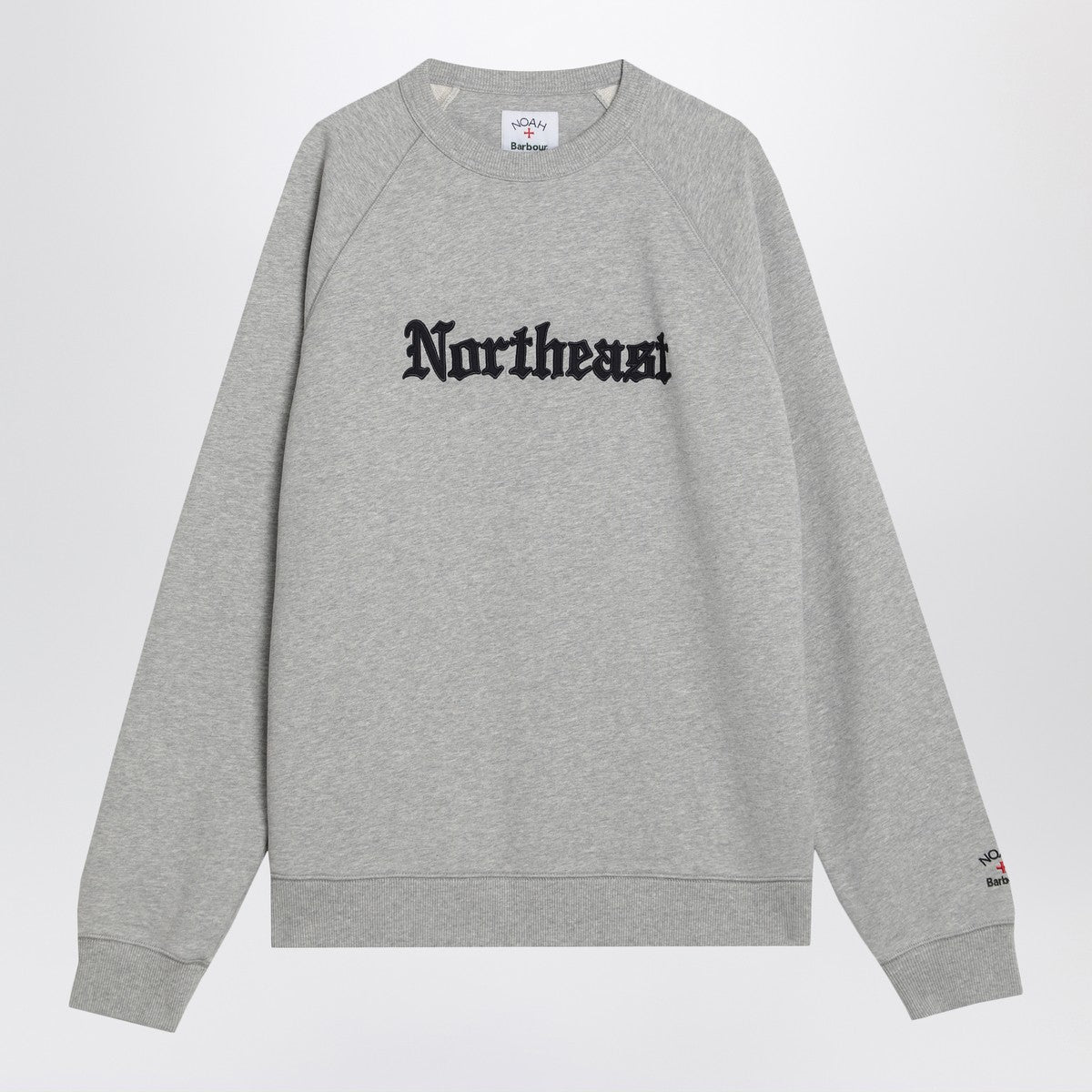 Northeast sweatshirt gray Barbour x NOAH Barbour 