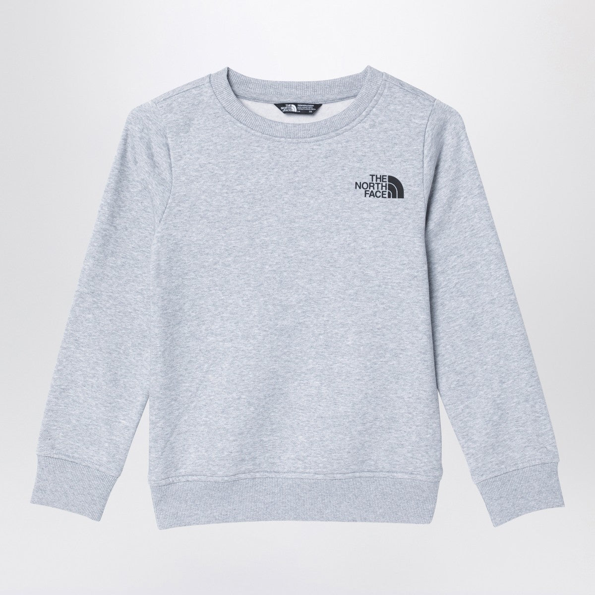 The North Face Grey plush cotton sweatshirt The North Face 