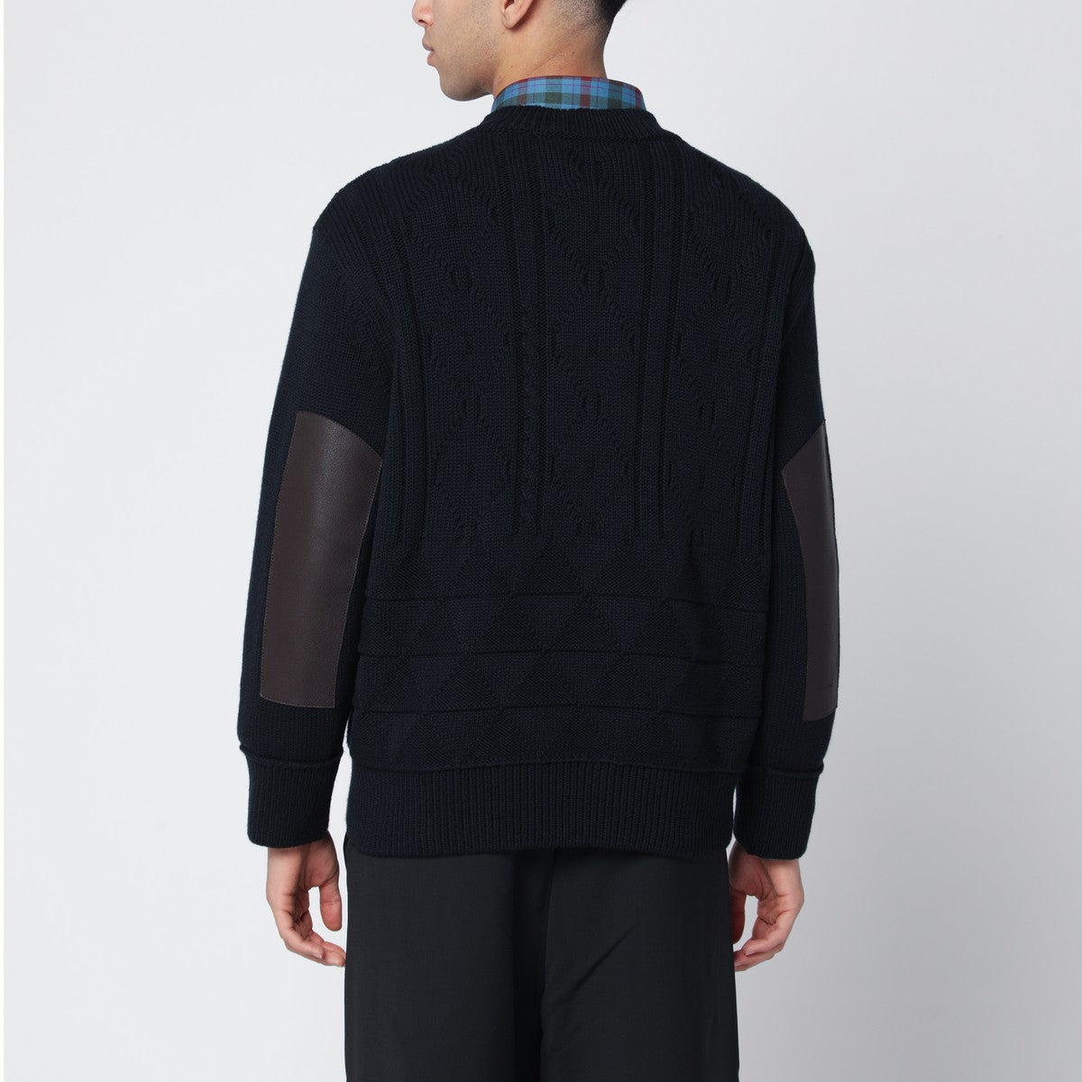 NAMACHEKO Navy blue wool sweater NAMACHEKO 