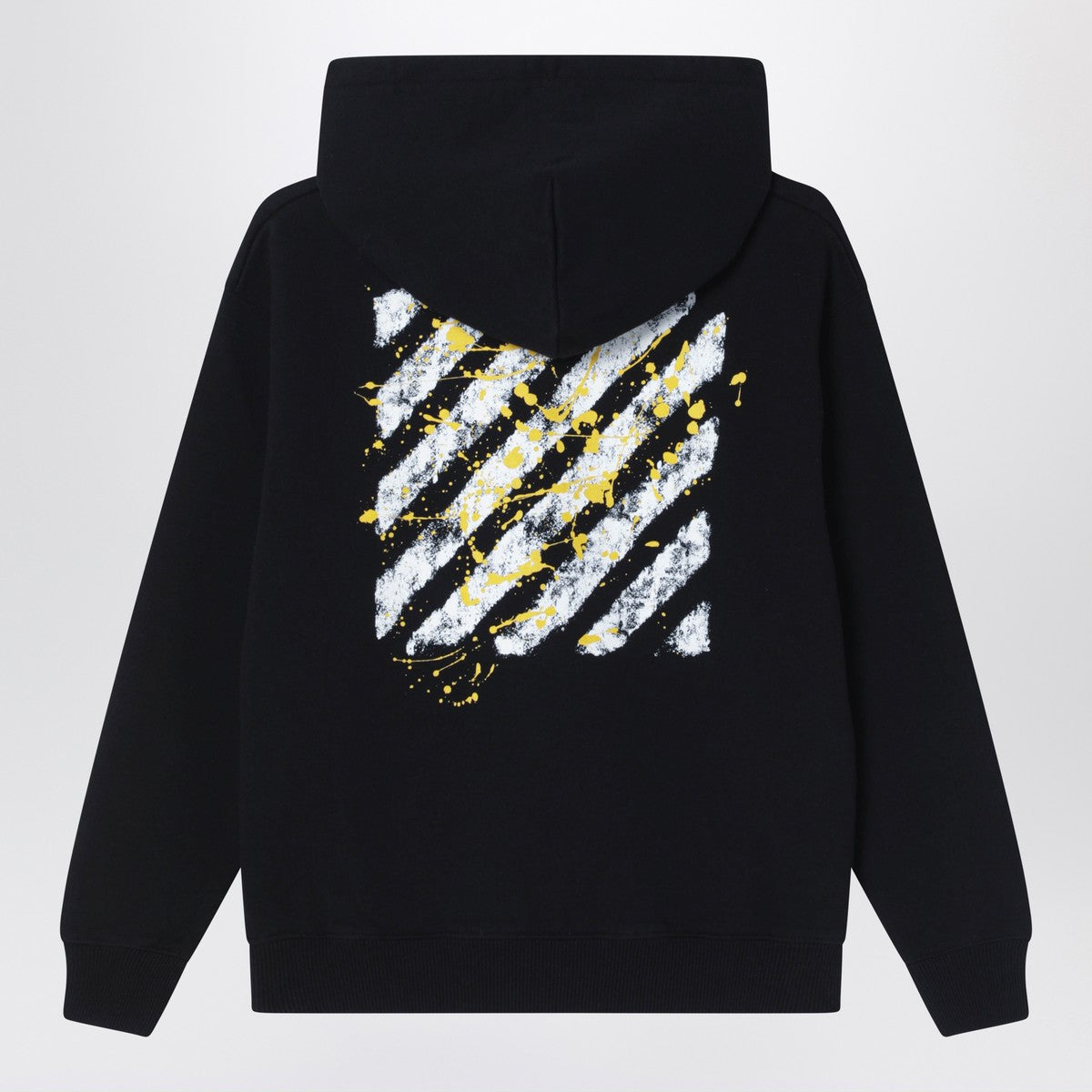 Off White Off-White™ Black Diagonal Splat Logo sweatshirt Off White 