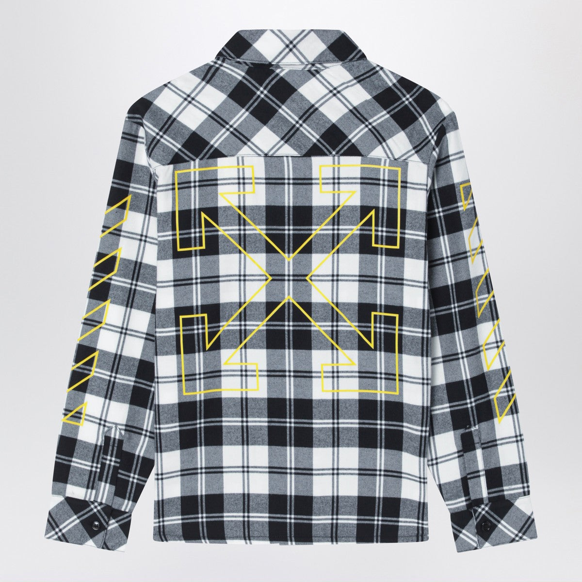 Off White Off-White™ Diagonal checked flannel shirt Off White 