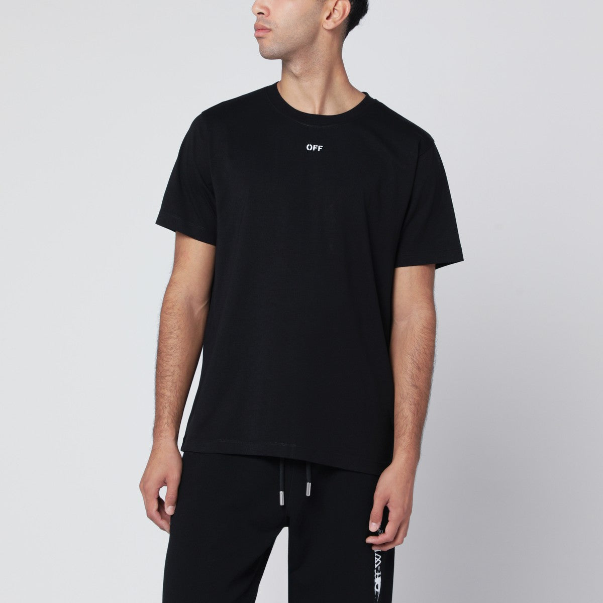 Off White Off-White™ Black T-shirt with Arrow print Off White 
