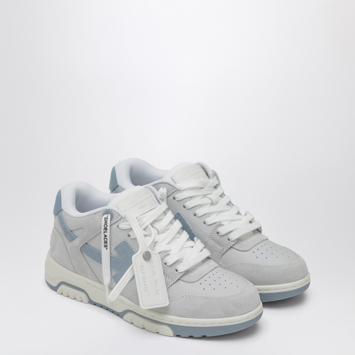 Off White Off-White™ Grey and light blue Out Of Office sneakers Off White 