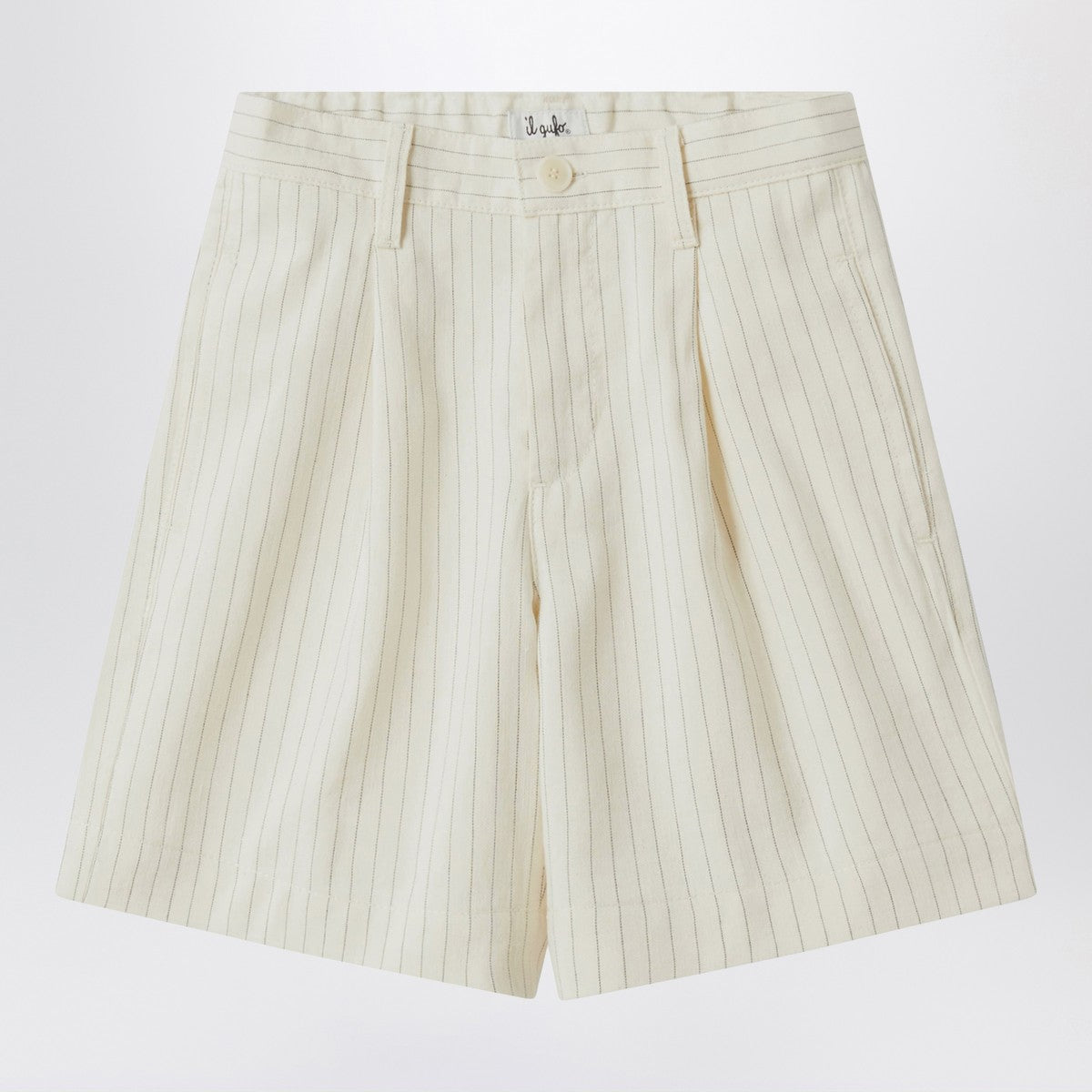 Il Gufo Pinstriped cotton Bermuda shorts Il Gufo 