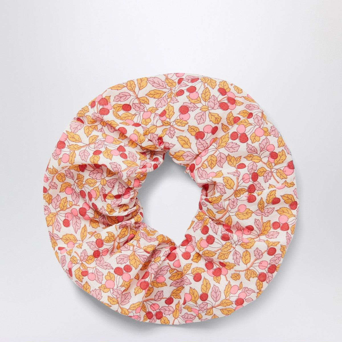 Il Gufo Apricot scrunchie in Liberty fabric Il Gufo 