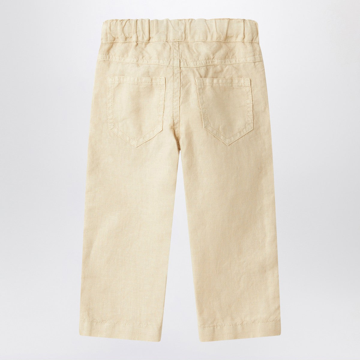 Il Gufo Beige linen trousers Il Gufo 