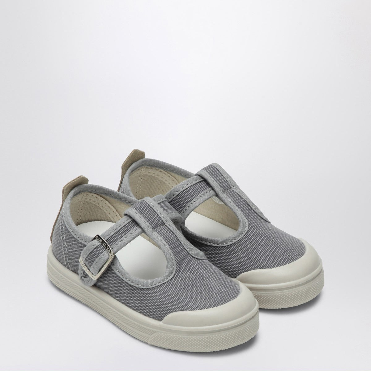 Il Gufo Gray canvas sandal Il Gufo 