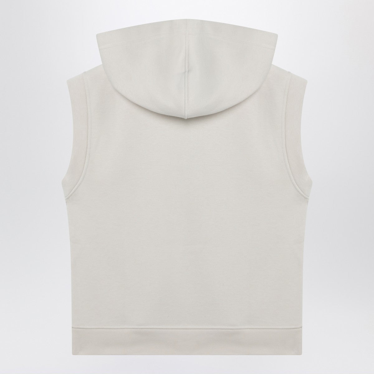 Weekend Max Mara Ivory cotton-fleece gilet Weekend Max Mara 