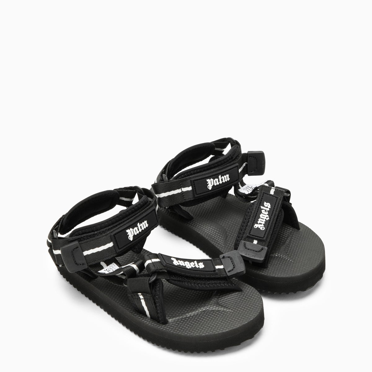 Palm Angels Black x Suicoke nylon sandals Palm Angels 