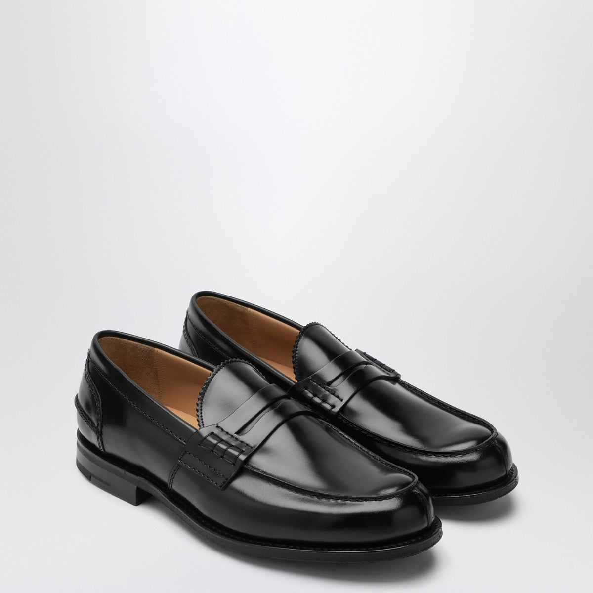 Church''s Black leather Pembrey loafer Church''s 