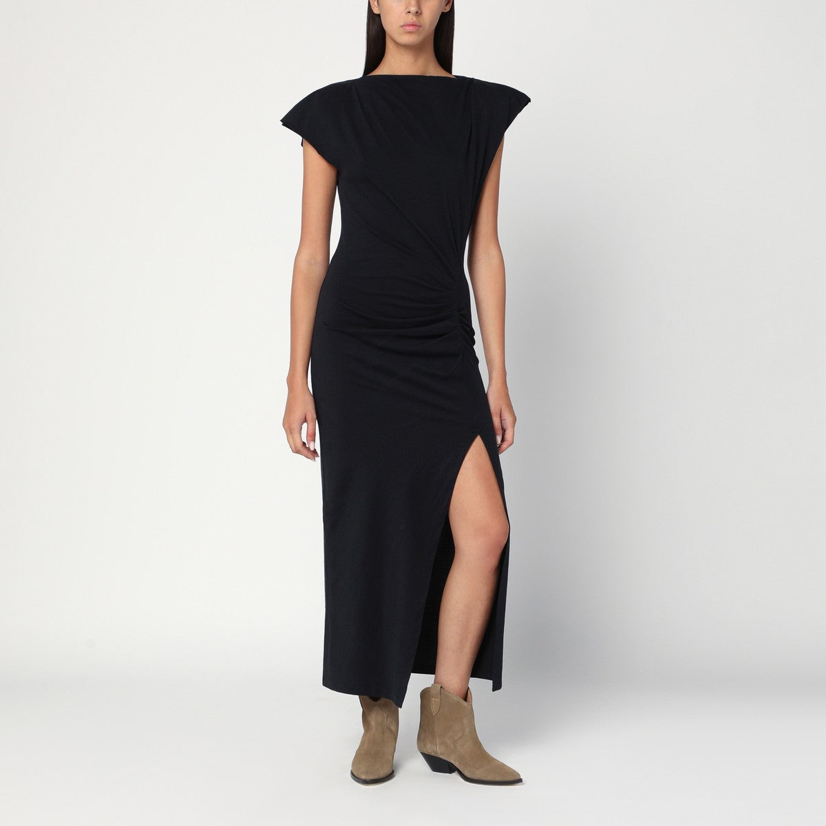 ISABEL MARANT Black Nadela dress in cotton Isabel Marant 