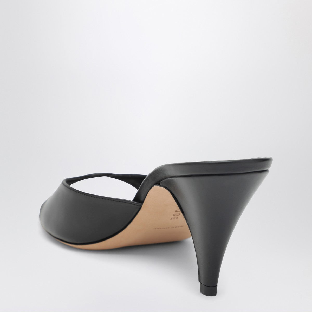 Jude Haze sandal in black leather Jude 