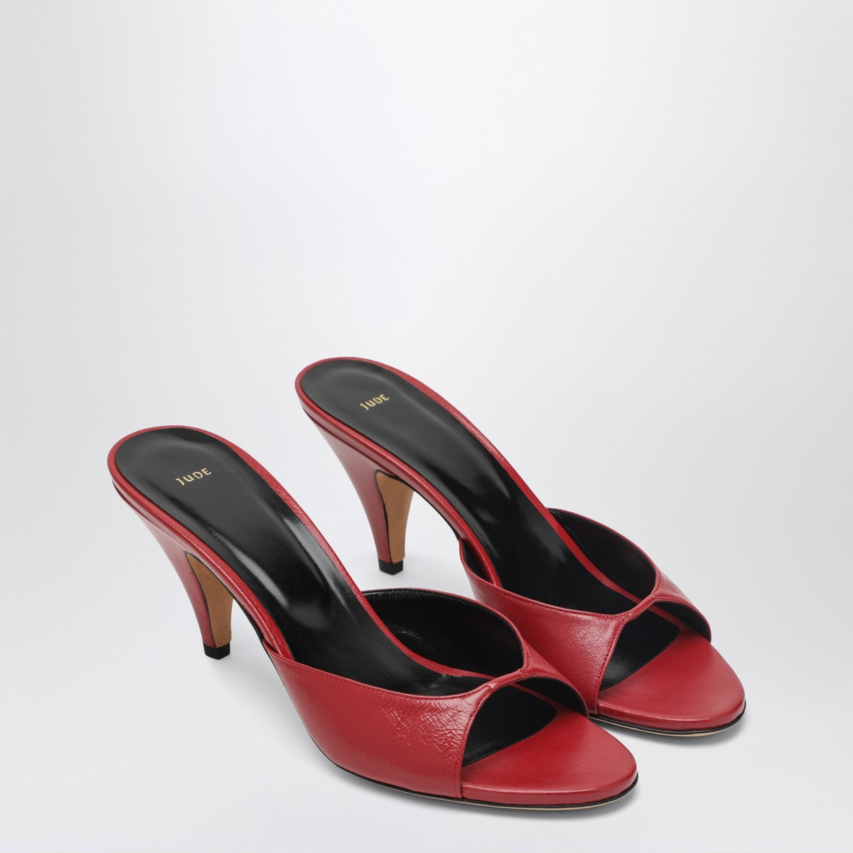 Jude Haze sandal in red leather Jude 