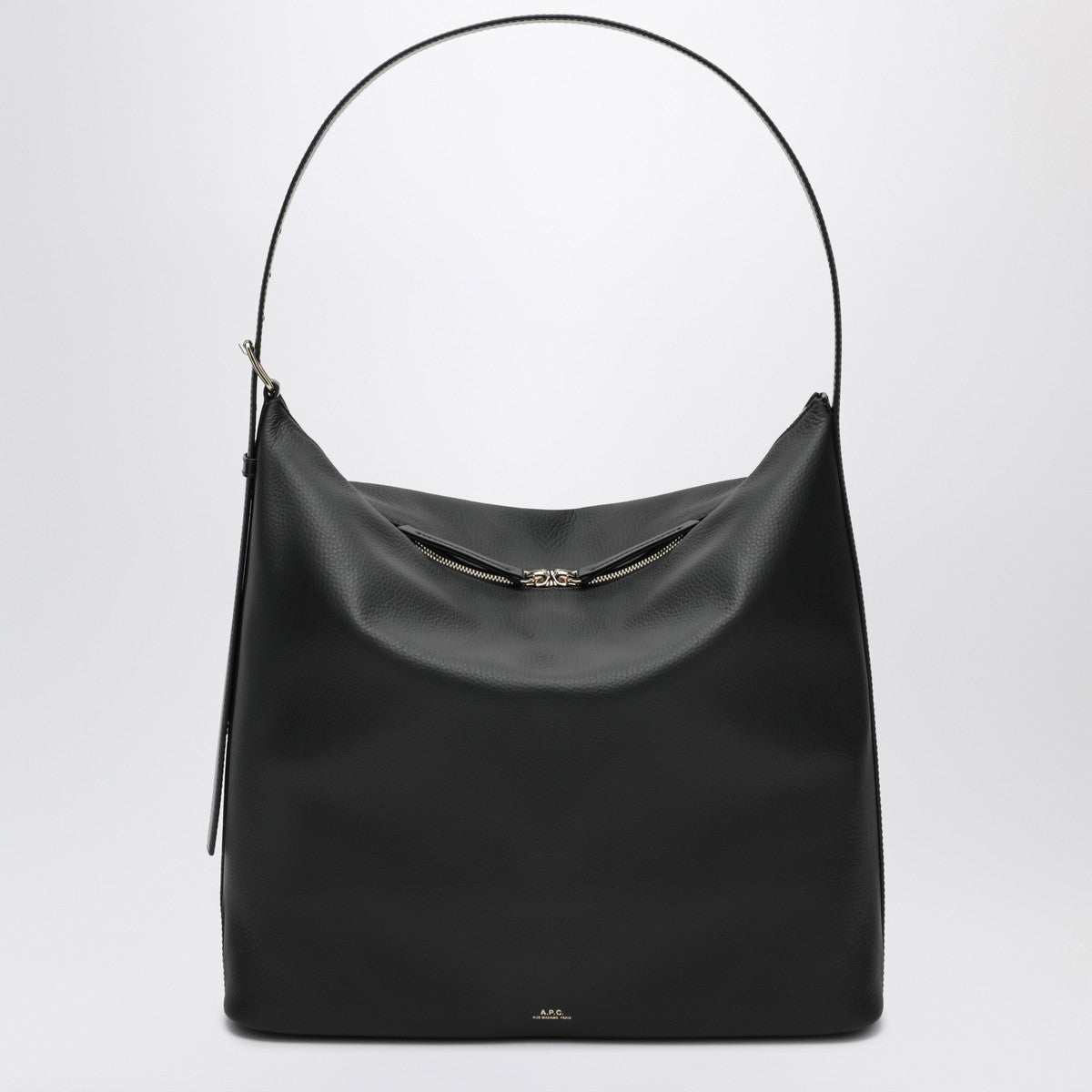 A.P.C. Large Vera bag in black leather A.P.C. 