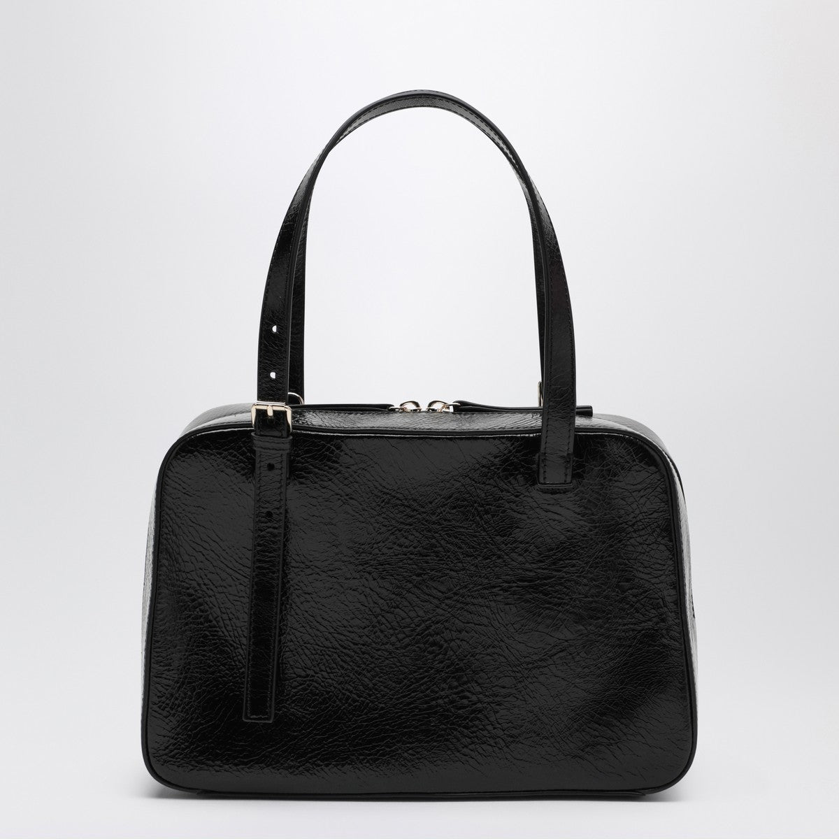 A.P.C. Virginia black leather box bag A.P.C. 