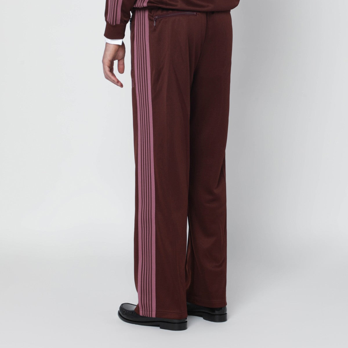 Needles Brown/antique-rose jogging pants Needles 