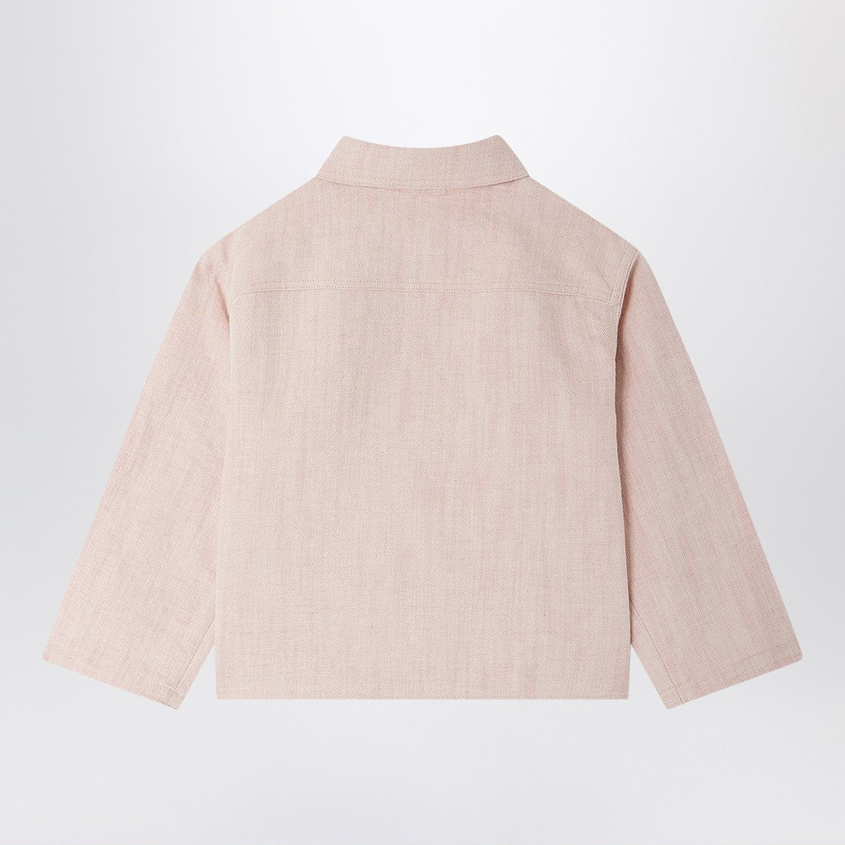 Bonpoint Edith jacket pink in linen blend Bonpoint 