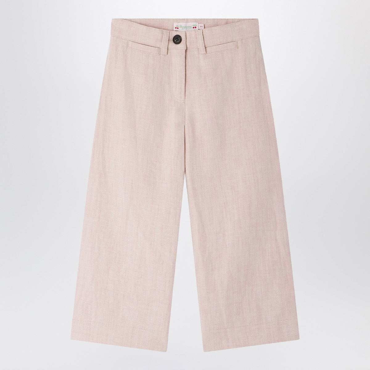 Bonpoint Gersande trousers in pink linen blend Bonpoint 