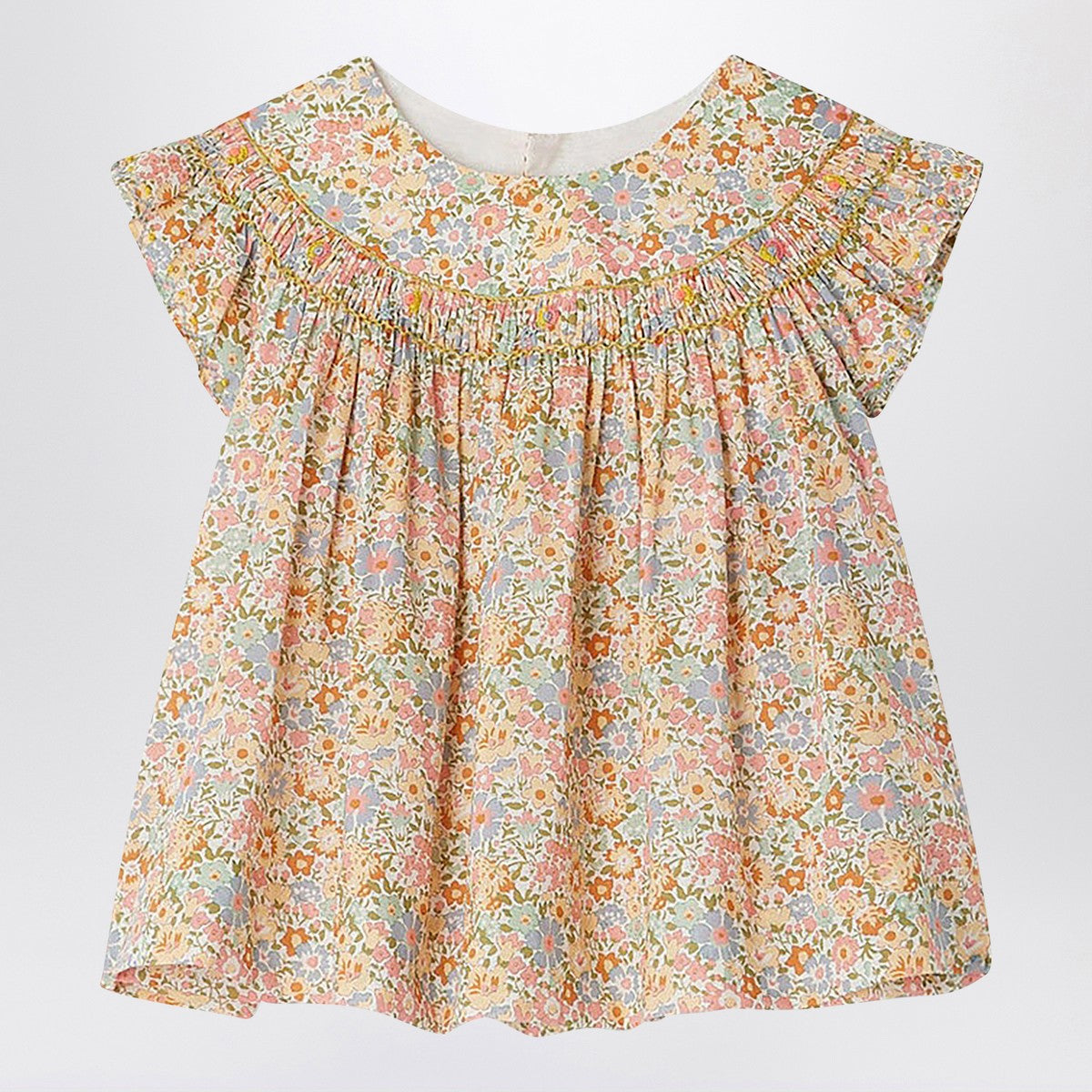 Bonpoint Blouse Eliotine pink in Liberty fabric Bonpoint 