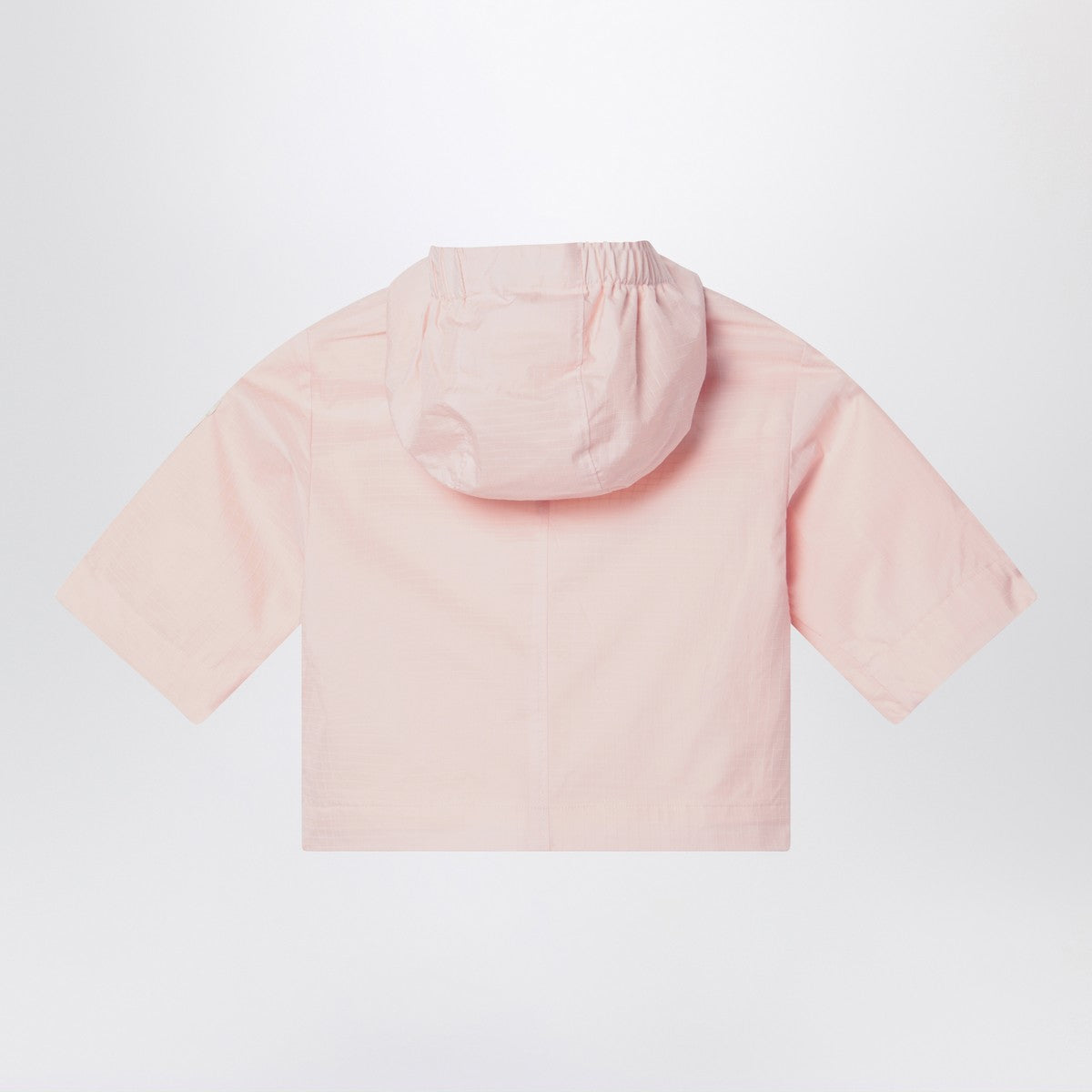 Bonpoint Pink hooded jacket in nylon Bonpoint 